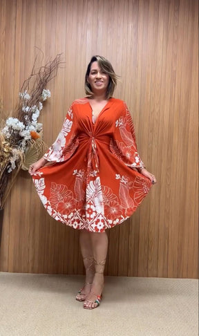 Vestido Marli Curto Acinturado