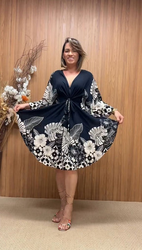 Vestido Marli Curto Acinturado