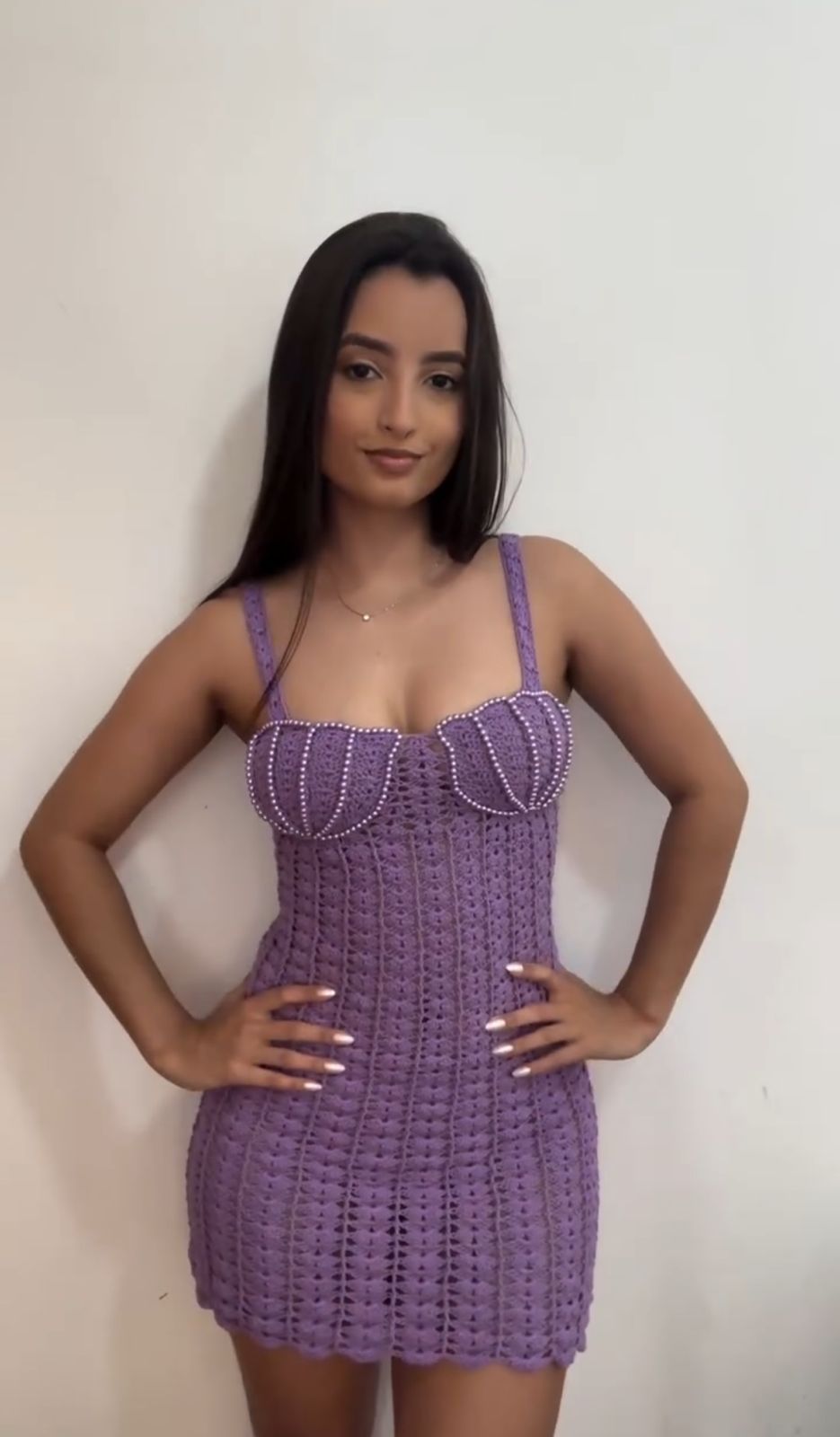 Vestido Sereia - Roxo