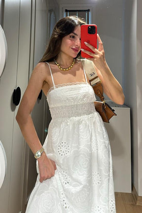 Vestido com Alça Fina Julia